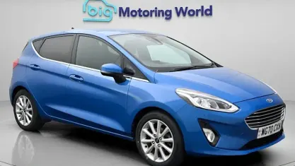 Used Ford Fiesta Titanium 95 HP (69 kW) 2020 Blue Hatchback