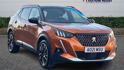Used Peugeot 2008 Premium 131 HP (96 kW) 2021 Orange SUV