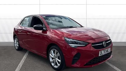 Used Vauxhall Corsa 75 HP (55 kW) 2020 Red Hatchback