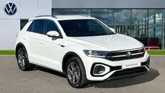 White Used 2022 VW T-Roc R-line SUV | £24,660 (Fair price)