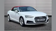 White Used 2018 Audi A5 Cabriolet S-Line Cabriolet | £15,995 (Fair price)