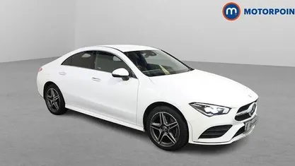 Used Mercedes CLA250e AMG Line Premium 218 HP (160 kW) 2022 White Sedan