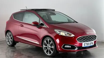 Used Ford Fiesta Vignale 140 HP (102 kW) 2018 Red Hatchback