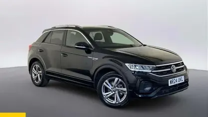 Used VW T-Roc R-line 150 HP (110 kW) 2024 Black SUV