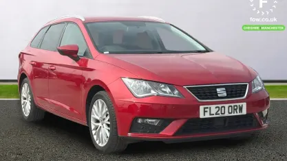 Used Seat Leon Sport 131 HP (96 kW) 2019 Red Estate