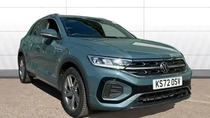 Used VW T-Roc R-line 150 HP (110 kW) 2023 Blue SUV