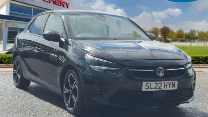 Used Vauxhall Corsa Edition 131 HP (96 kW) 2022 Black Hatchback