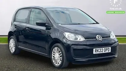 Begagnad VW up! 65 HK (47 kW) 2022 Svart Halvkombi