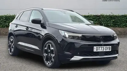Used Vauxhall Grandland X Ultimate 131 HP (96 kW) 2024 Black SUV