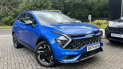 Used Kia Sportage GT-Line 159 HP (116 kW) 2024 Blue SUV