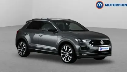 Used VW T-Roc R-line 150 HP (110 kW) 2020 Grey SUV