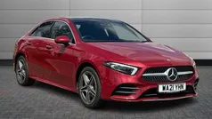 Red Used 2021 Mercedes A250 AMG Line Premium Plus Sedan | £18,995 (Fair price)