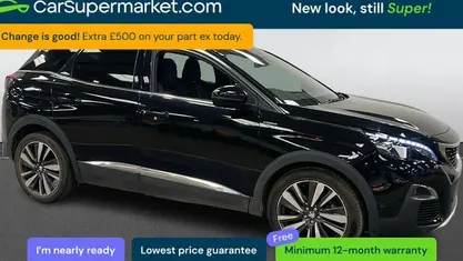 Used Peugeot 3008 Premium 131 HP (96 kW) 2019 Black SUV