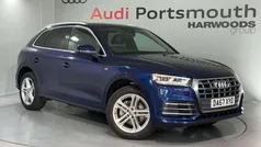 Blue Used 2017 Audi Q5 S-Line SUV | £19,790 (Fair price)