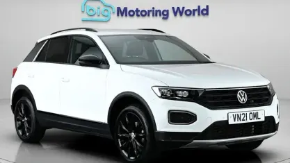 Used VW T-Roc Black Edition 150 HP (110 kW) 2021 White SUV