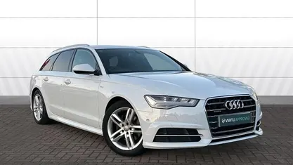 White Used 2018 Audi A6 S-Line Estate | £17,927 (Fair price)