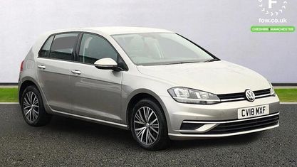 Second-hand VW Golf VII SE 110 CP (80 kW) 2018 Argintiu Hatchback