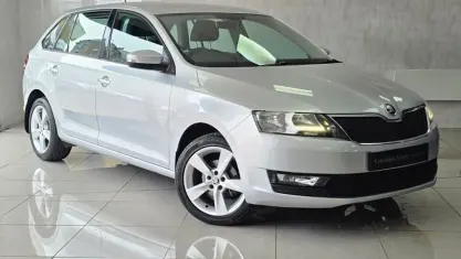 Used Skoda Rapid SE 95 HP (69 kW) 2018 Silver Hatchback