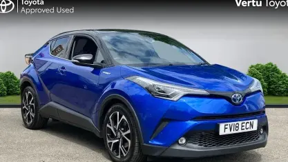 Used Toyota C-HR 122 HP (89 kW) 2018 Blue SUV