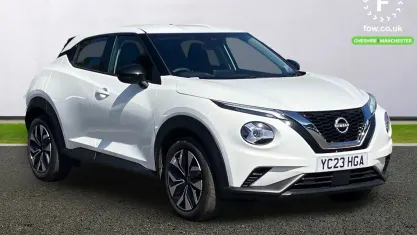 Used Nissan Juke Acenta 114 HP (83 kW) 2023 White SUV