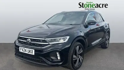 Used VW T-Roc R-line 150 HP (110 kW) 2024 Black SUV