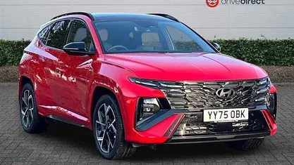 Red New 2025 Hyundai Tucson N Line SUV | £32,700 (Good price)