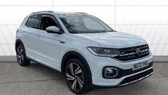 White Used 2022 VW T-Cross R-line SUV | £18,468 (Fair price)