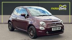 Avantgarde bordeaux metallic Used 2018 Fiat 500 Collezione Hatchback | £8,500 (Fair price)
