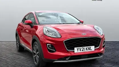 Used Ford Puma Titanium 125 HP (91 kW) 2020 Red SUV