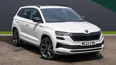 White Used 2023 Skoda Karoq SportLine SUV | £27,900 (Fair price)