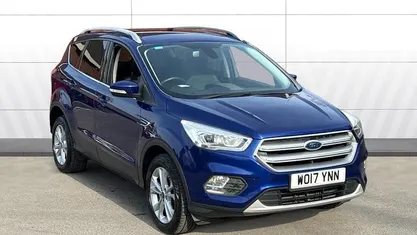 Used Ford Kuga Titanium 150 HP (110 kW) 2017 Blue SUV