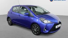 Blue Used 2018 Toyota Yaris Hybrid Hatchback | £13,449 (Fair price)