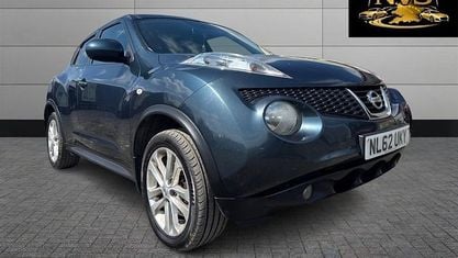 Usado Nissan Juke Acenta 110 HP (80 kW) 2012 Azul SUV