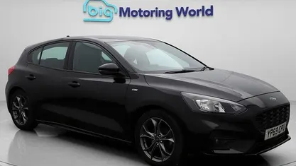 Black Used 2019 Ford Focus ST-Line Hatchback | £10,600 (Fair price)