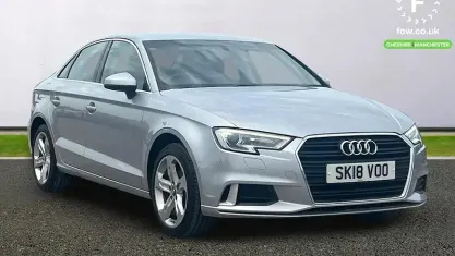 Used Audi A3 Sport 150 HP (110 kW) 2018 Silver Sedan