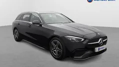 Black Used 2022 Mercedes C300 AMG line Estate | £26,949 (Good price)