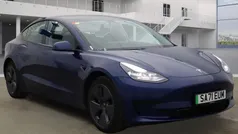 Blue Used 2021 Tesla Model 3 Standard Range Sedan | £19,699 (Fair price)