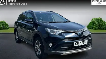 Used Toyota RAV4 Hybrid Business Edition 197 HP (144 kW) 2017 Blue SUV