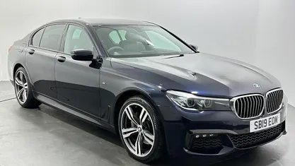Black Used 2019 BMW 730 M Sport Sedan | £20,617 (Fair price)