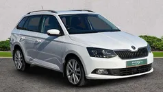 Moon white metallic Used 2016 Skoda Fabia SE L Estate | £9,116 (Fair price)