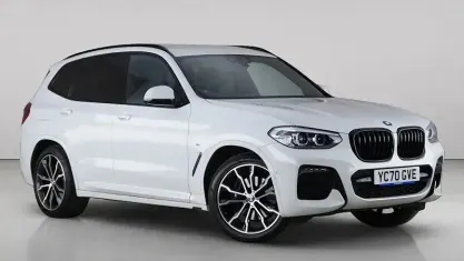 Used BMW X3 M Sport 184 HP (135 kW) 2020 White SUV