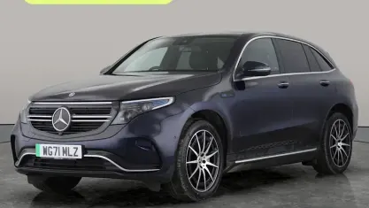 Used Mercedes EQC400 AMG line 300 kW (408 HP) 2022 Blue SUV