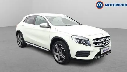 Used Mercedes GLA220 AMG line 177 HP (130 kW) 2017 White SUV