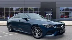 Blue Used 2021 Mercedes CLA220 AMG Line Premium Sedan | £23,131 (Fair price)