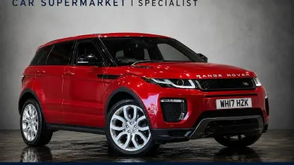 Used Land Rover Range Rover evoque HSE Dynamic 180 HP (132 kW) 2017 Red SUV