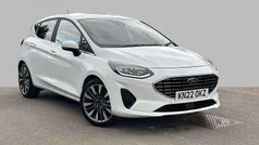 White Used 2022 Ford Fiesta Titanium Hatchback | £16,030 (Fair price)