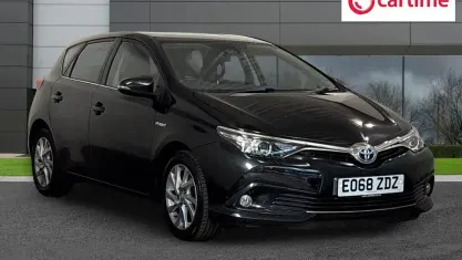 Used Toyota Auris Hybrid 136 HP (100 kW) 2018 Black Hatchback