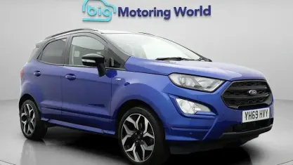 Used Ford Ecosport ST-Line 125 HP (91 kW) 2019 Blue SUV