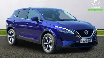 Used Nissan Qashqai N-Connecta 158 HP (116 kW) 2022 Blue SUV
