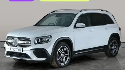 Używany Mercedes GLB220 AMG line 190 KM (139 kW) 2022 Biały SUV